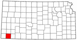 Image:Map of Kansas highlighting Stevens County.png