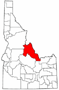 Image:Map of Idaho highlighting Lemhi County.png