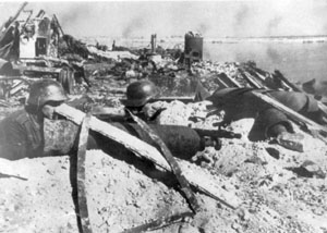 German troops at the Battle of Stalingrad