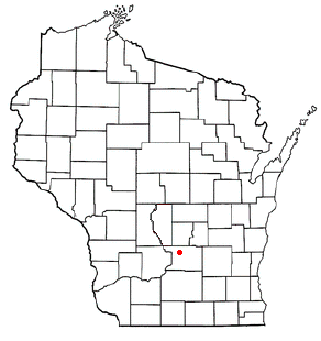 Location of Portage, Wisconsin