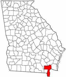 Image:Map of Georgia highlighting Charlton County.png