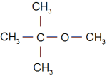 MTBE is highly flammable and is widely used as an oxygenate.
