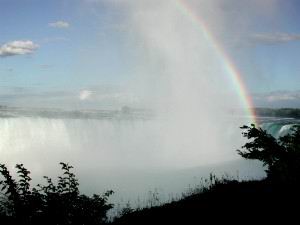 The , one of the three Niagara Falls.