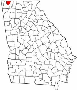 Image:Map of Georgia highlighting Catoosa County.png