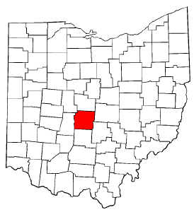 Image:Map of Ohio highlighting Franklin County.png