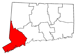 Image:Map of Connecticut highlighting Fairfield County.png