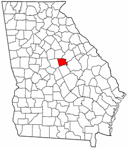 Image:Map of Georgia highlighting Baldwin County.png