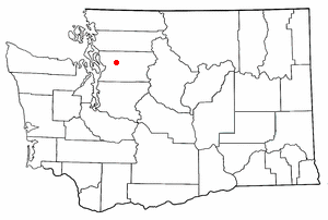Location of Granite Falls, Washington