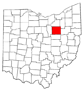 Image:Map of Ohio highlighting Wayne County.png