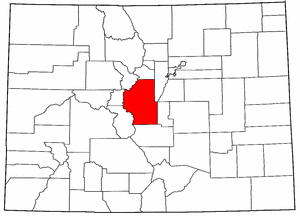 image:Map of Colorado highlighting Park County.png