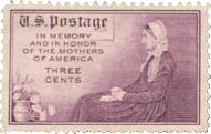 1934 "Whistler's Mother" stamp