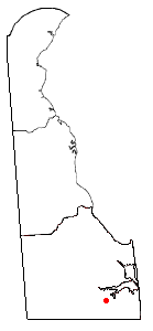 Location of Dagsboro, Delaware