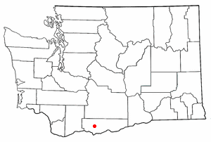 Location of Klickitat, Washington