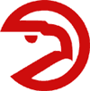 Old Atlanta Hawks logo