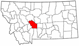 Image:Map of Montana highlighting Meagher County.png