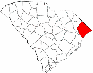 Image:Map of South Carolina highlighting Horry County.png