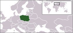 Location of Polska