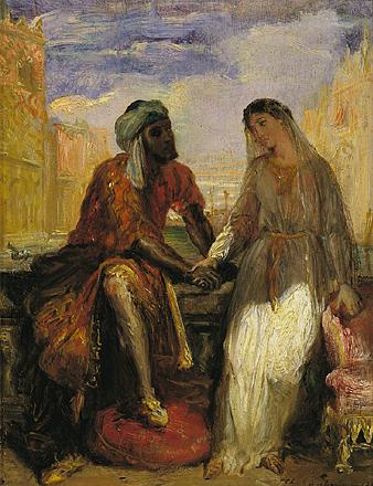 "Othello and Desdemona in Venice" by  (–)