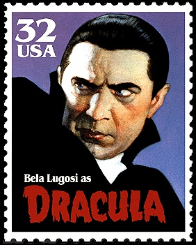 Bela Lugosi as Dracula United States stamp