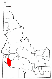 Image:Map of Idaho highlighting Ada County.png