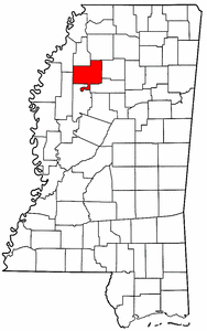 Image:Map of Mississippi highlighting Tallahatchie County.png