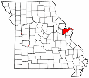 Image:Map of Missouri highlighting Saint Charles County.png
