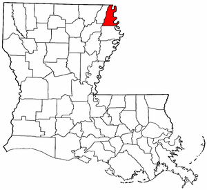 Image:Map of Louisiana highlighting East Carroll Parish.png