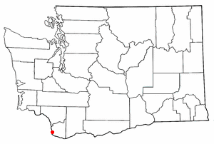 Location of Lake Shore, Washington