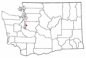 Location of Riverton-Boulevard Park, Washington