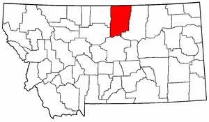 Image:Map of Montana highlighting Blaine County.png