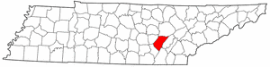 Image:Map of Tennessee highlighting Bledsoe County.png