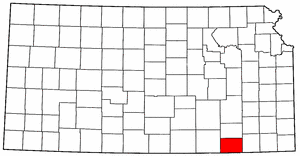 Image:Map of Kansas highlighting Chautauqua County.png