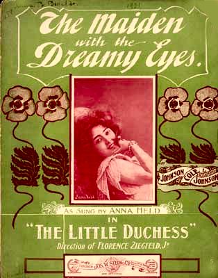 1910  cover with photo of Anna Held