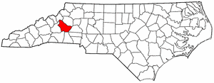 Image:Map of North Carolina highlighting Burke County.png