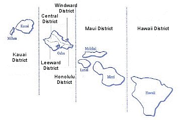 Districts of the Hawai'i State Department of Education