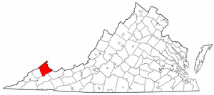 Image:Map of Virginia highlighting Buchanan County.png
