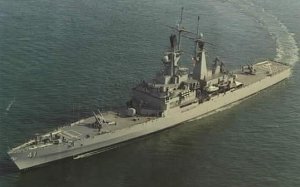 USS Arkansas Underway