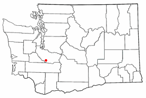Location of Eatonville, Washington