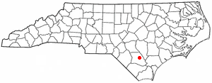 Location of WhiteLake, North Carolina