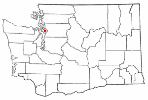Location of Clinton, Washington