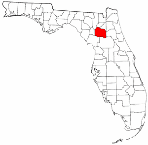 Image:Map of Florida highlighting Alachua County.png
