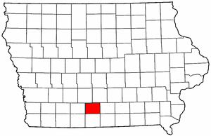 Image:Map of Iowa highlighting Clarke County.png