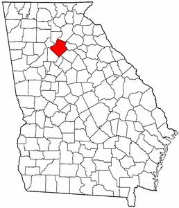 Location of Gwinnett County