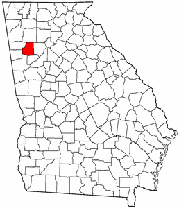Image:Map of Georgia highlighting Paulding County.png