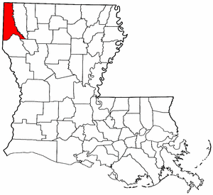 Image:Map of Louisiana highlighting Caddo Parish.png
