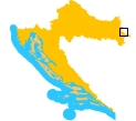Position of Vukovar within Croatia