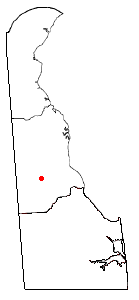 Location of Felton, Delaware