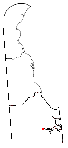 Location of Millsboro, Delaware