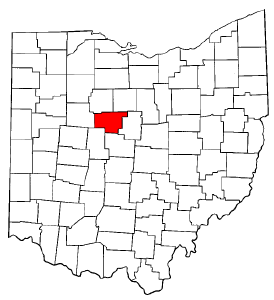 Image:Map of Ohio highlighting Marion County.png