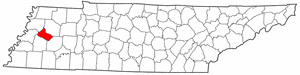 Image:Map of Tennessee highlighting Crockett County.png